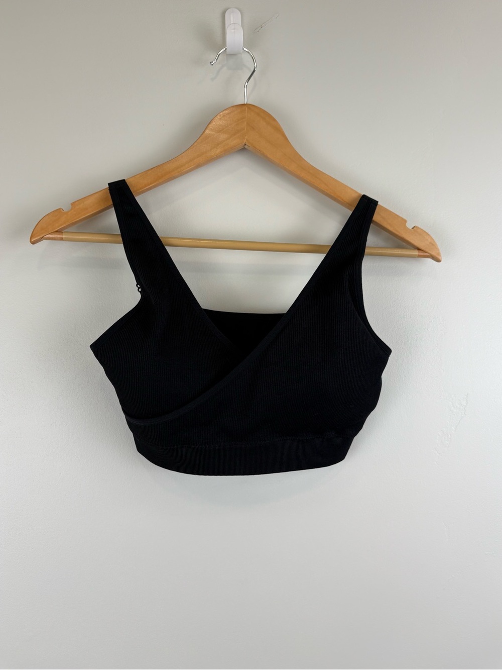 Kindred Bravely Sublime Adjustable Crossover Nursing & Lounge Bra Black Large
